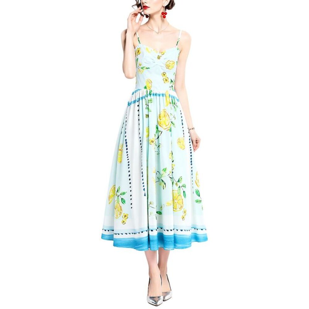 Homeyee Womens  Midi Dress